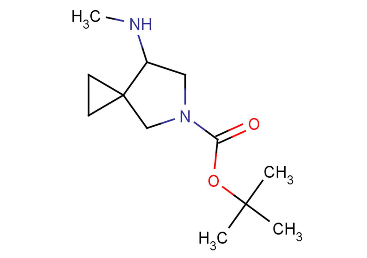 tert-butyl 7-(methylamino)-5-azaspiro[2.4]heptane-5-carboxylate