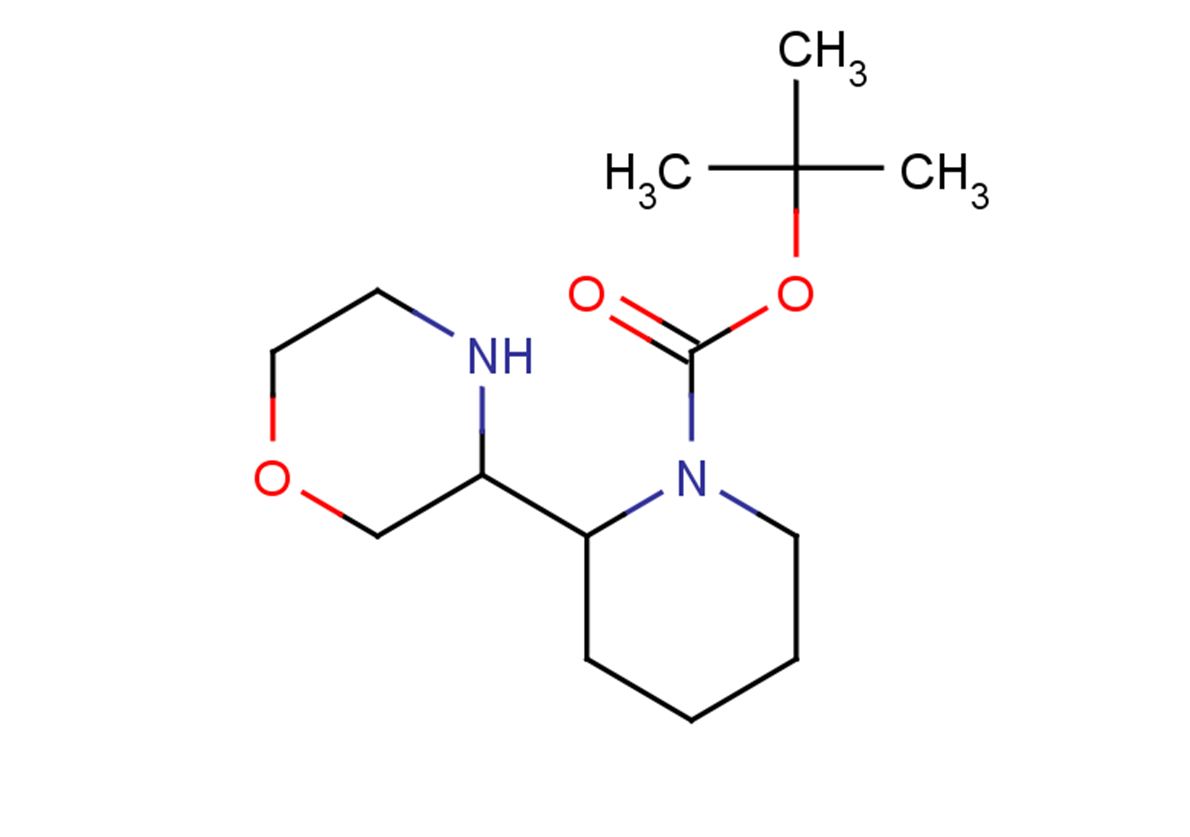 tert-butyl 2-(morpholin-3-yl)piperidine-1-carboxylate