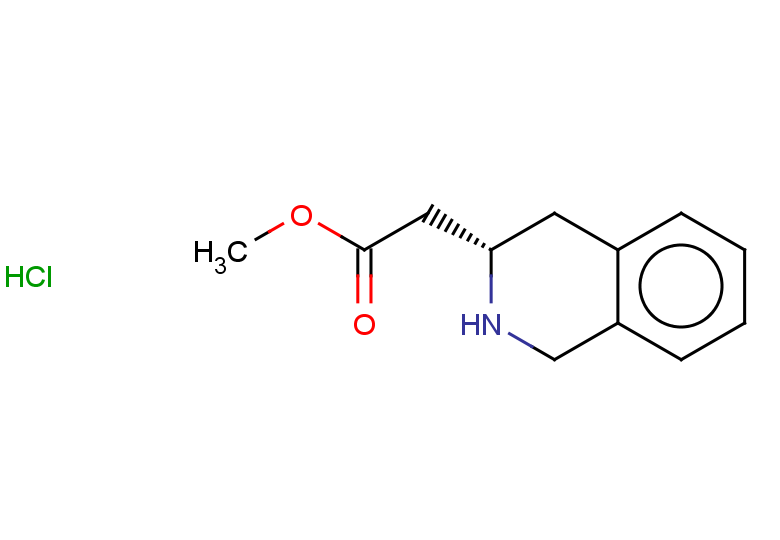 methyl 2-[(3S)-1,2,3,4-tetrahydroisoquinolin-3-yl]acetate hydrochloride