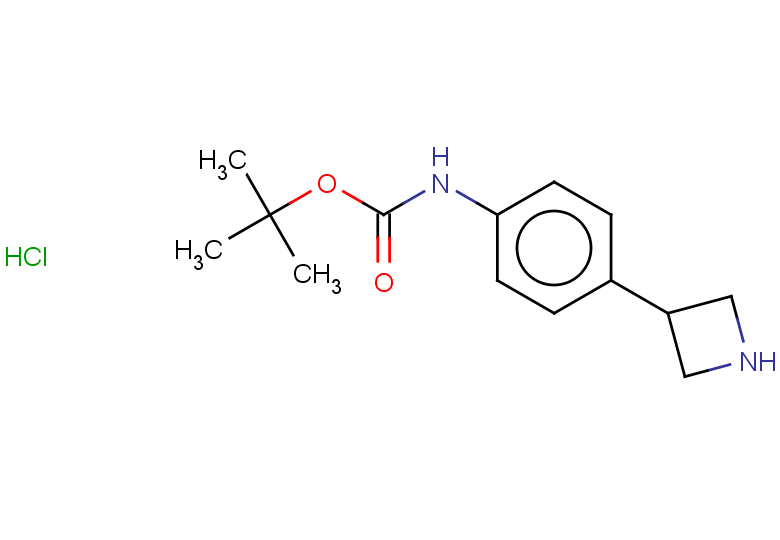 tert-butyl N-[4-(azetidin-3-yl)phenyl]carbamate hydrochloride