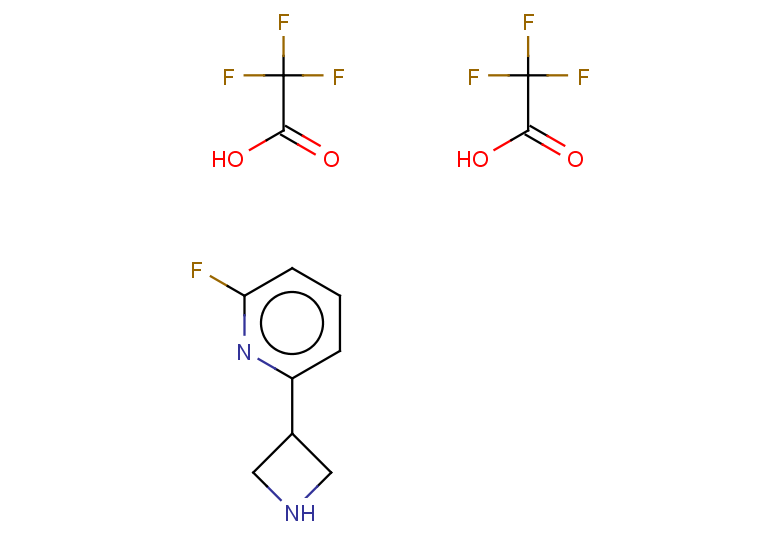 2-(azetidin-3-yl)-6-fluoropyridine, bis(trifluoroacetic acid)