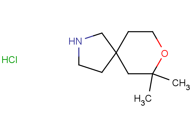 7,7-dimethyl-8-oxa-2-azaspiro[4.5]decane hydrochloride