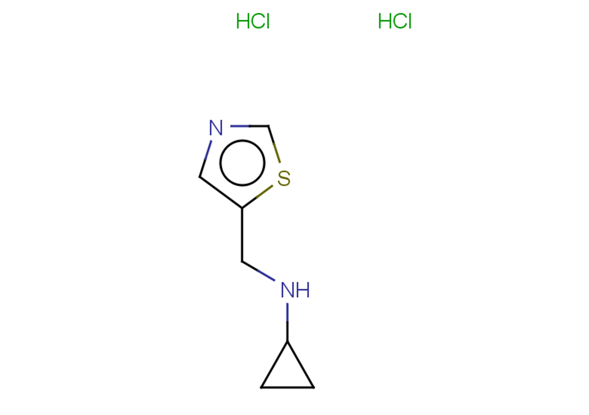 N-(1,3-THIAZOL-5-YLMETHYL)CYCLOPROPANAMINE DIHYDROCHLORIDE