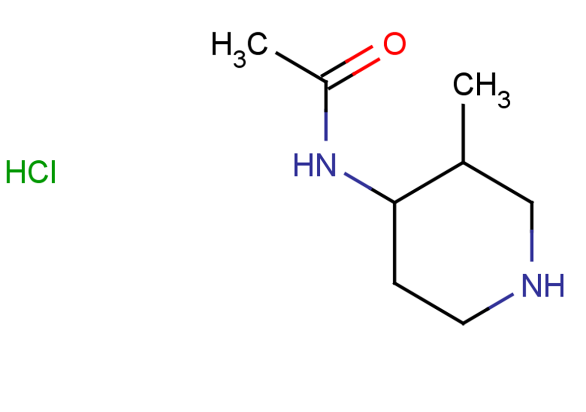 N-(3-methylpiperidin-4-yl)acetamide hydrochloride, Mixture of diastereomers