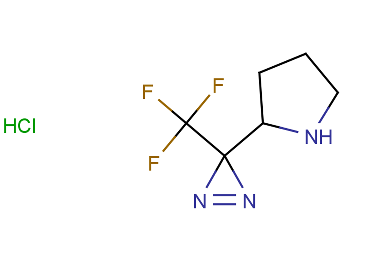 2-[3-(trifluoromethyl)-3H-diazirin-3-yl]pyrrolidine hydrochloride