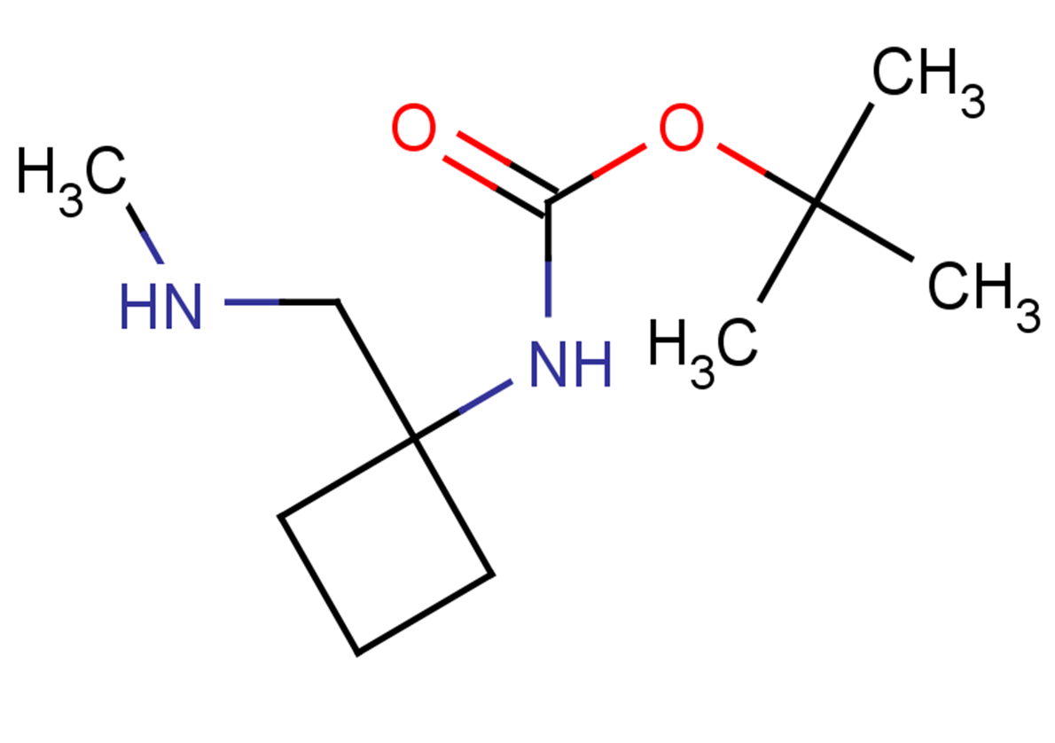 tert-butyl N-{1-[(methylamino)methyl]cyclobutyl}carbamate