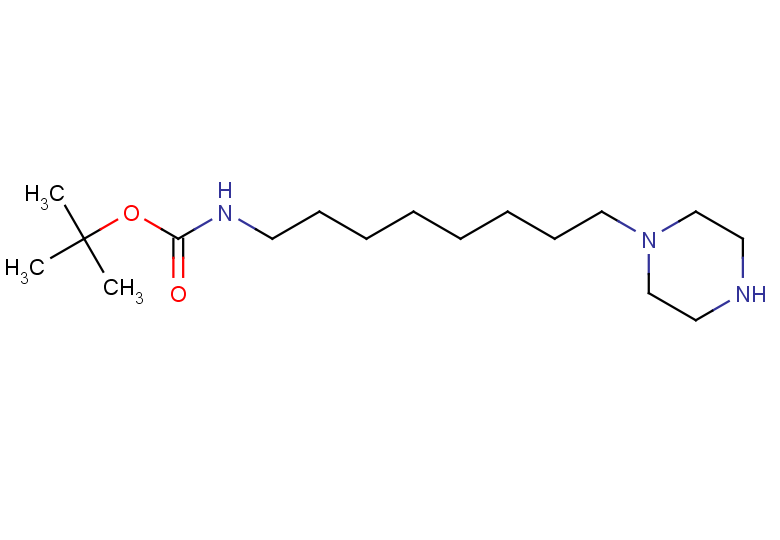 tert-butyl N-[8-(piperazin-1-yl)octyl]carbamate