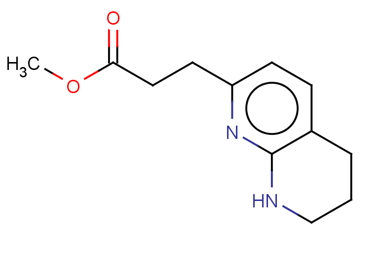 methyl 3-(5,6,7,8-tetrahydro-1,8-naphthyridin-2-yl)propanoate