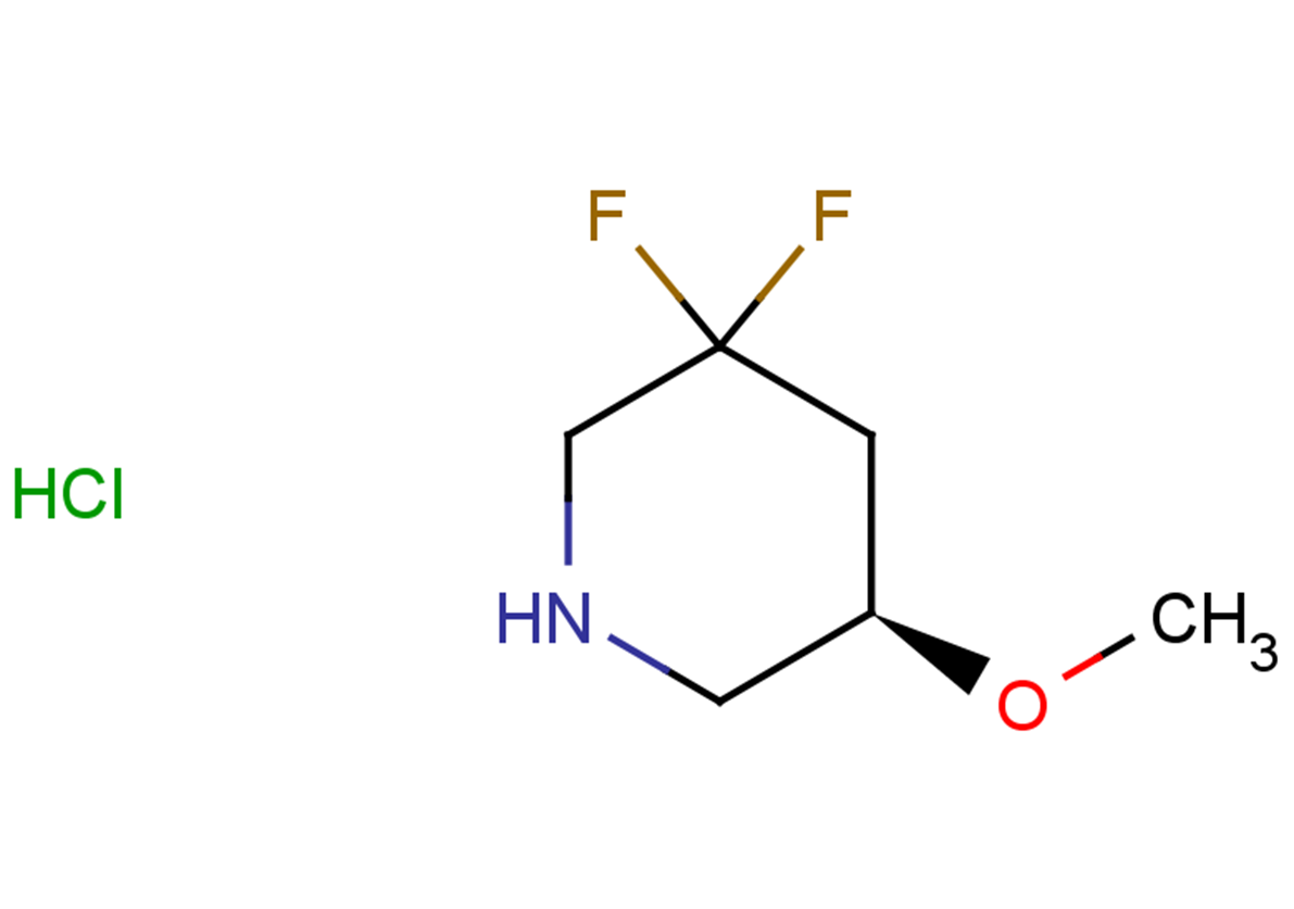 (5R)-3,3-difluoro-5-methoxypiperidine hydrochloride