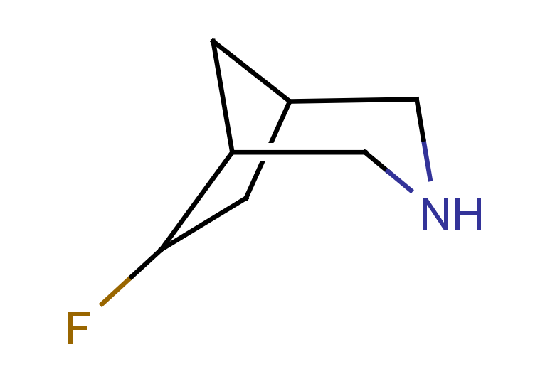6-fluoro-3-azabicyclo[3.2.1]octane, Mixture of diastereomers
