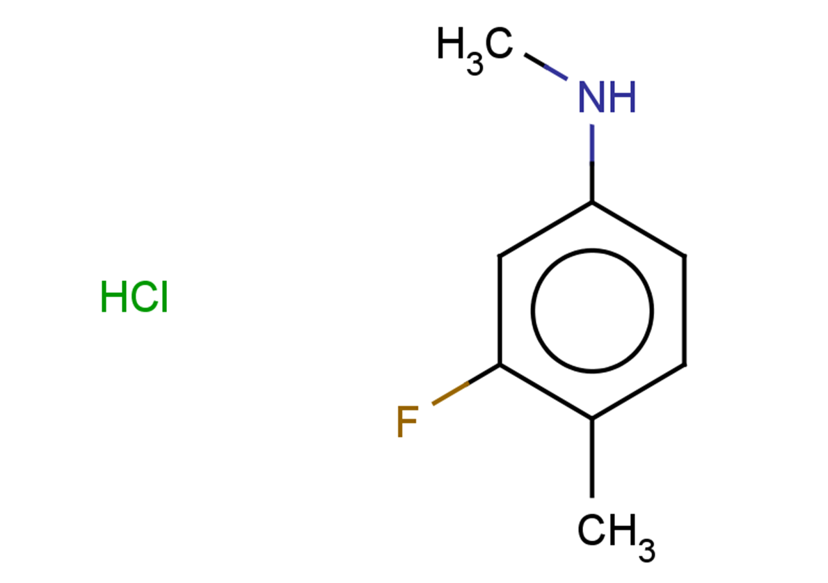 3-fluoro-N,4-dimethylaniline hydrochloride