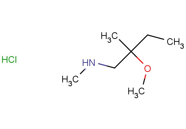 (2-methoxy-2-methylbutyl)(methyl)amine hydrochloride