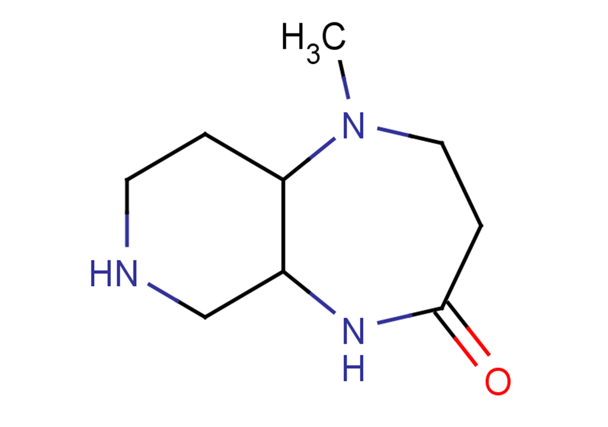 1-methyl-decahydro-1H-pyrido[3,4-b][1,4]diazepin-4-one