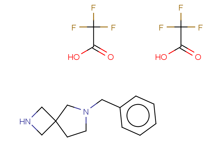 6-benzyl-2,6-diazaspiro[3.4]octane, bis(trifluoroacetic acid)