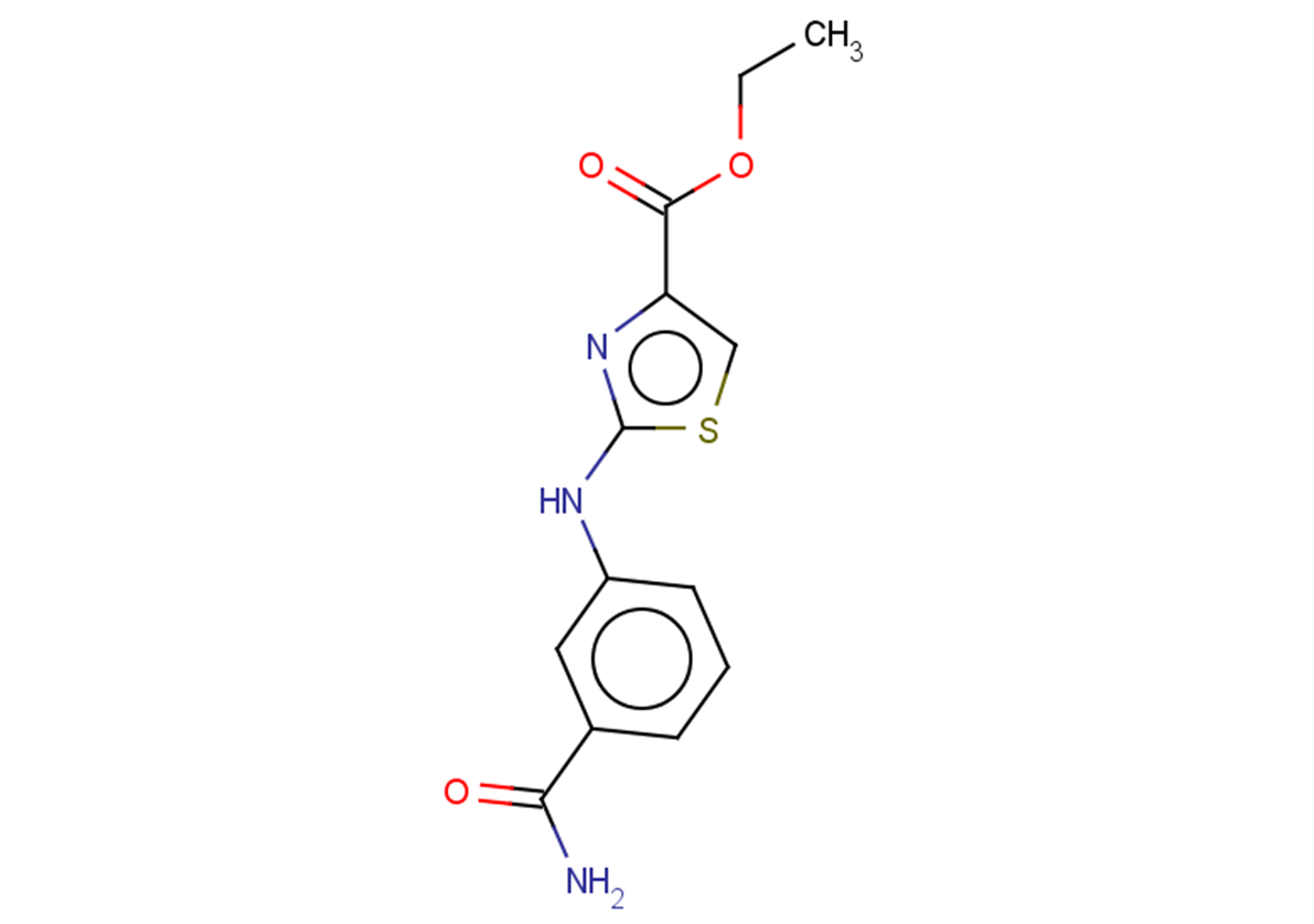 ethyl 2-[(3-carbamoylphenyl)amino]-1,3-thiazole-4-carboxylate