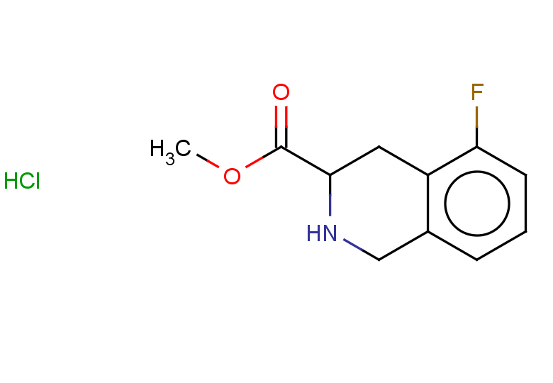 methyl 5-fluoro-1,2,3,4-tetrahydroisoquinoline-3-carboxylate hydrochloride