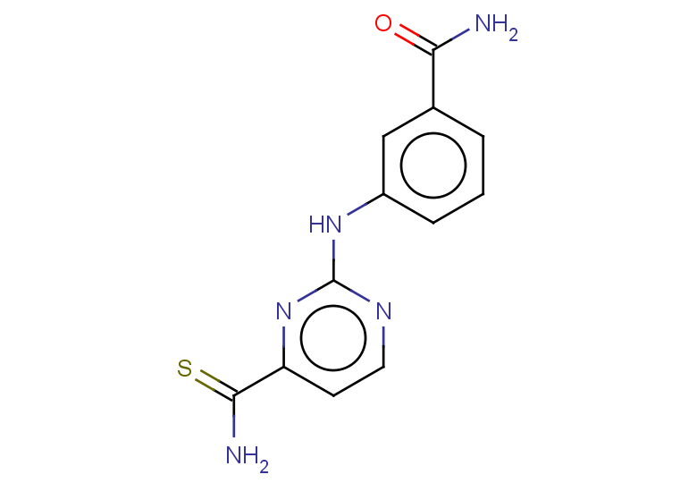 3-[(4-carbamothioylpyrimidin-2-yl)amino]benzamide