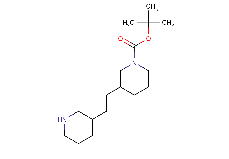 tert-butyl 3-[2-(piperidin-3-yl)ethyl]piperidine-1-carboxylate