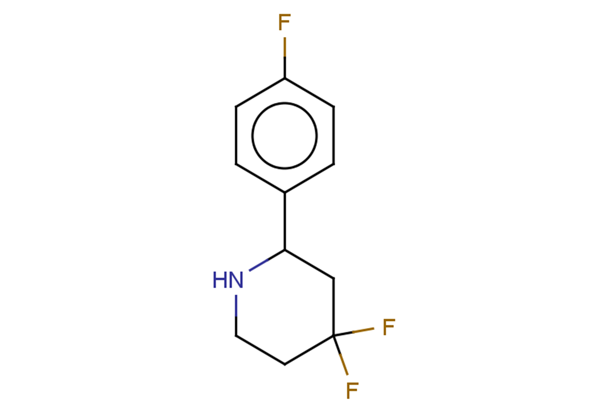 4,4-difluoro-2-(4-fluorophenyl)piperidine