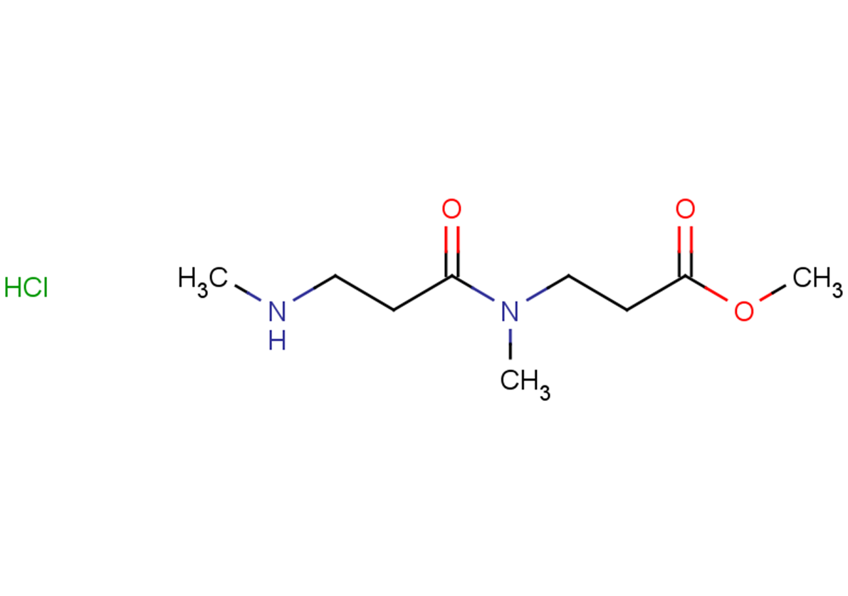 methyl 3-[N-methyl-3-(methylamino)propanamido]propanoate hydrochloride