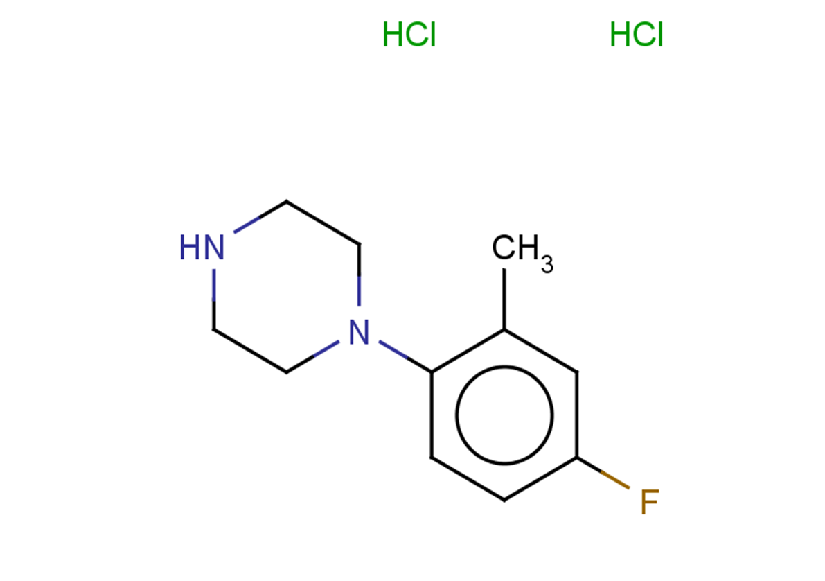 1-(4-fluoro-2-methylphenyl)piperazine dihydrochloride