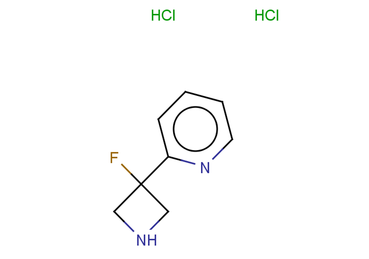 2-(3-fluoroazetidin-3-yl)pyridine dihydrochloride