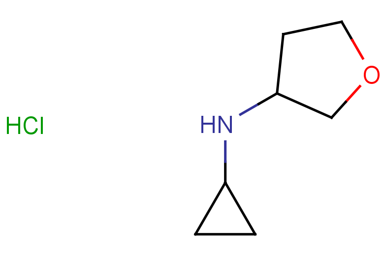 N-cyclopropyloxolan-3-amine hydrochloride