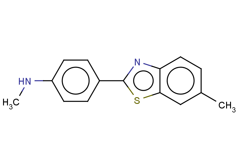 N-methyl-4-(6-methyl-1,3-benzothiazol-2-yl)aniline