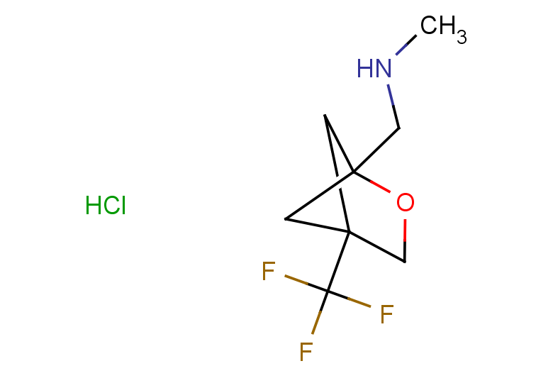 methyl({[4-(trifluoromethyl)-2-oxabicyclo[2.1.1]hexan-1-yl]methyl})amine hydrochloride