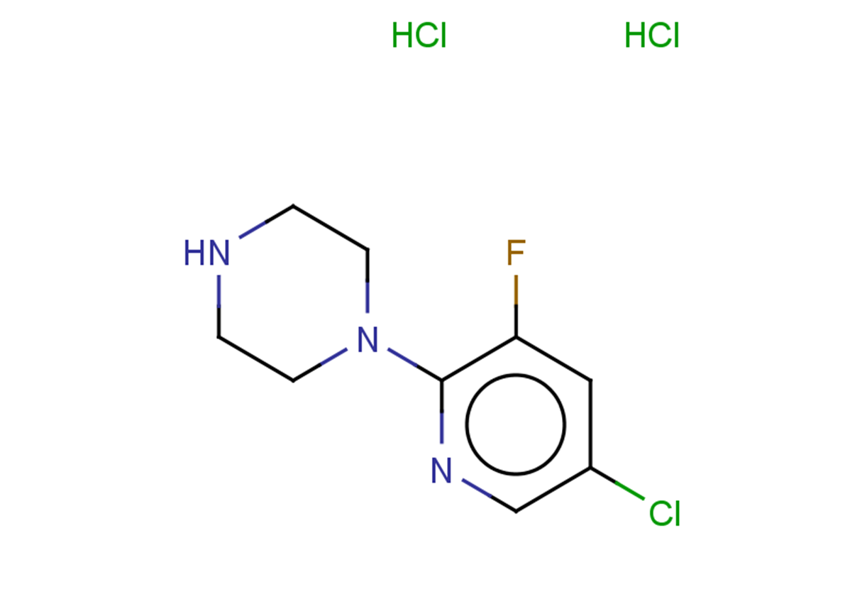 1-(5-chloro-3-fluoropyridin-2-yl)piperazine dihydrochloride