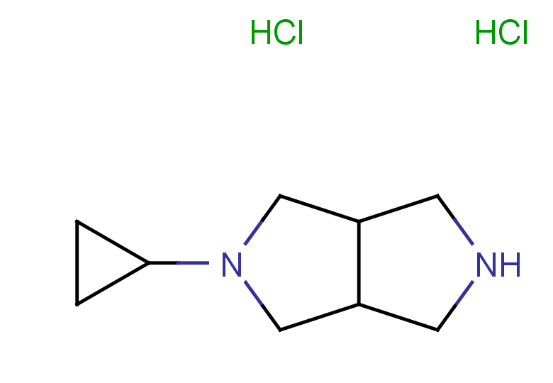 2-cyclopropyl-octahydropyrrolo[3,4-c]pyrrole dihydrochloride, Mixture of diastereomers