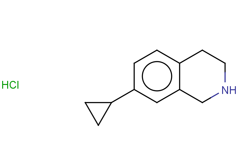 7-cyclopropyl-1,2,3,4-tetrahydroisoquinoline hydrochloride
