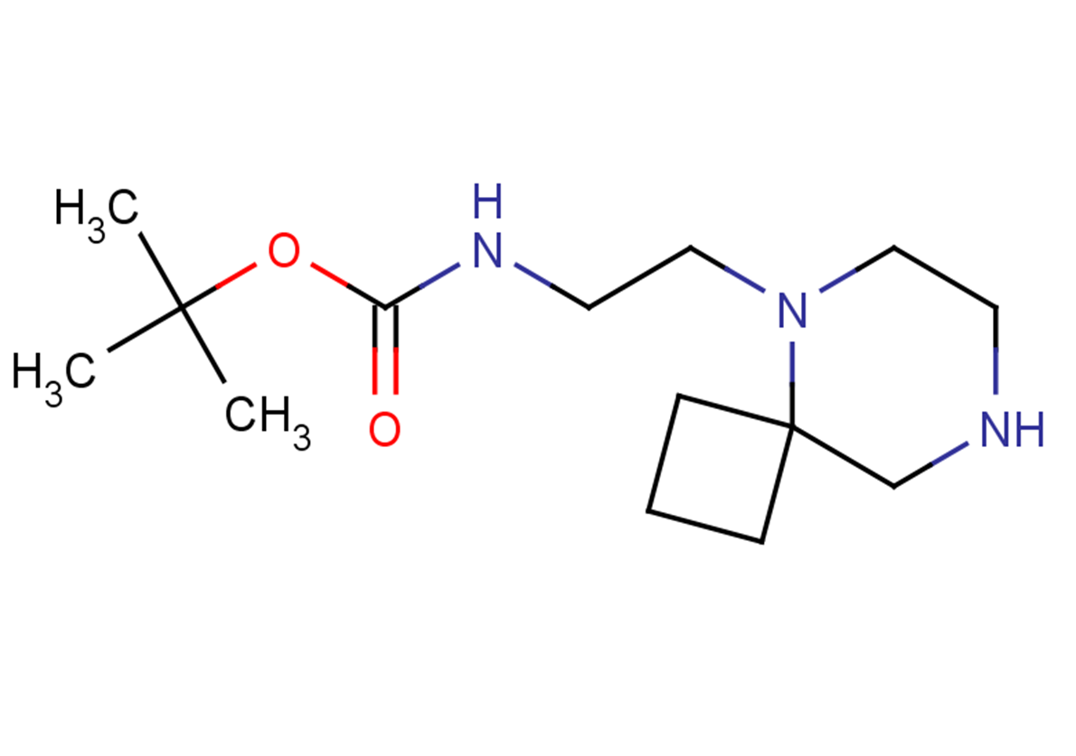 tert-butyl N-(2-{5,8-diazaspiro[3.5]nonan-5-yl}ethyl)carbamate