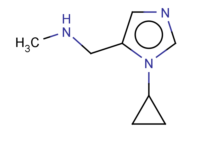 [(1-cyclopropyl-1H-imidazol-5-yl)methyl](methyl)amine