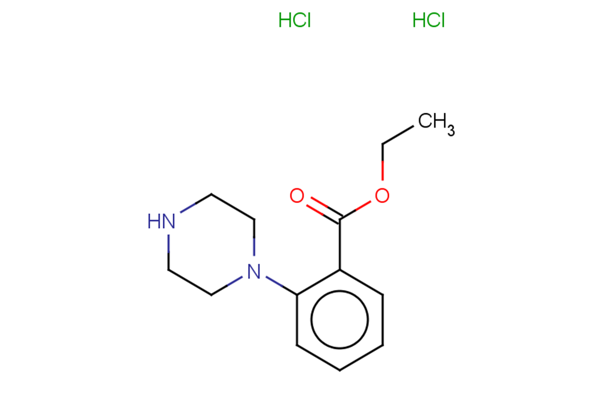 ethyl 2-(piperazin-1-yl)benzoate dihydrochloride