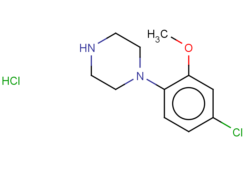 1-(4-chloro-2-methoxyphenyl)piperazine hydrochloride