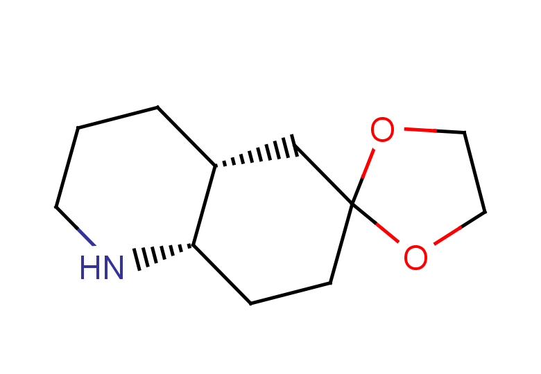 rac-(4'aR,8'aS)-octahydro-1'H-spiro[1,3-dioxolane-2,6'-quinoline], cis