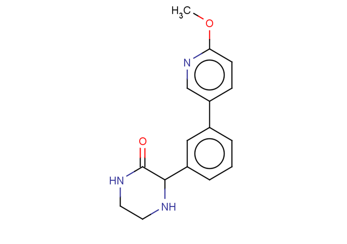 3-[3-(6-methoxypyridin-3-yl)phenyl]piperazin-2-one
