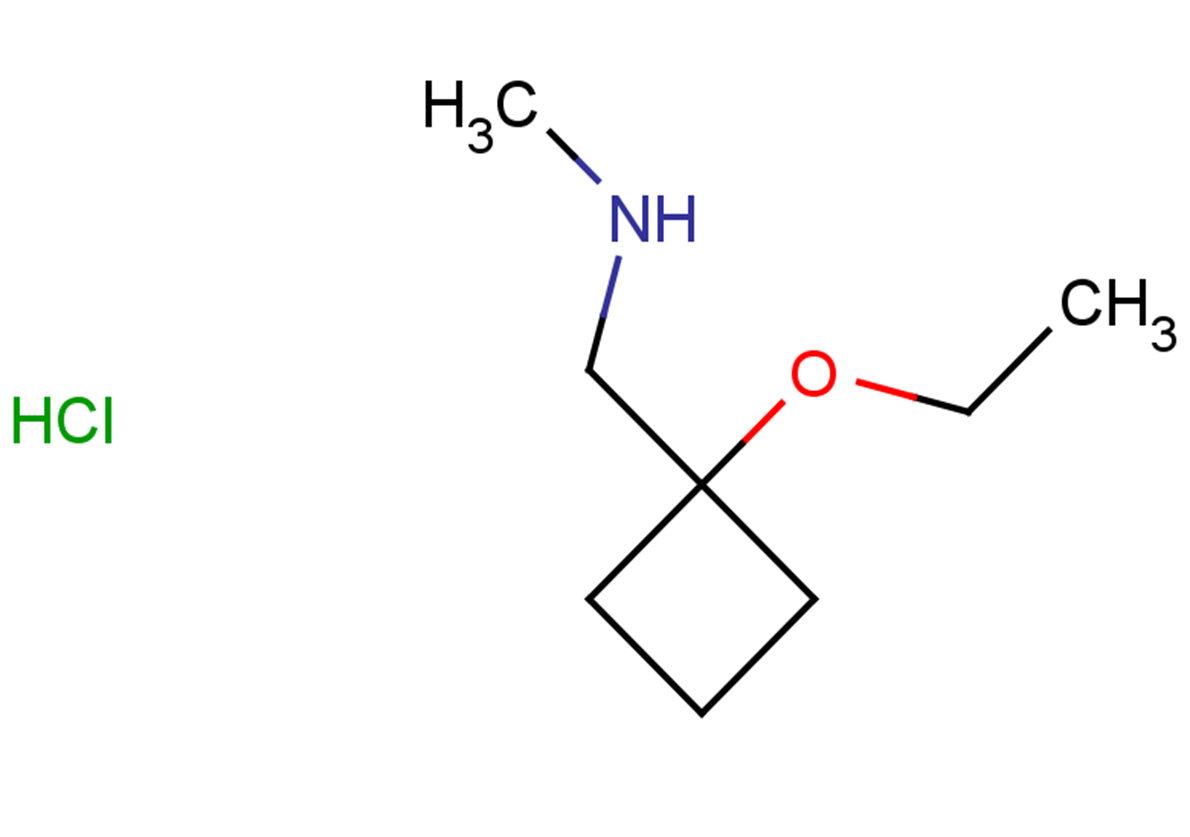 [(1-ethoxycyclobutyl)methyl](methyl)amine hydrochloride
