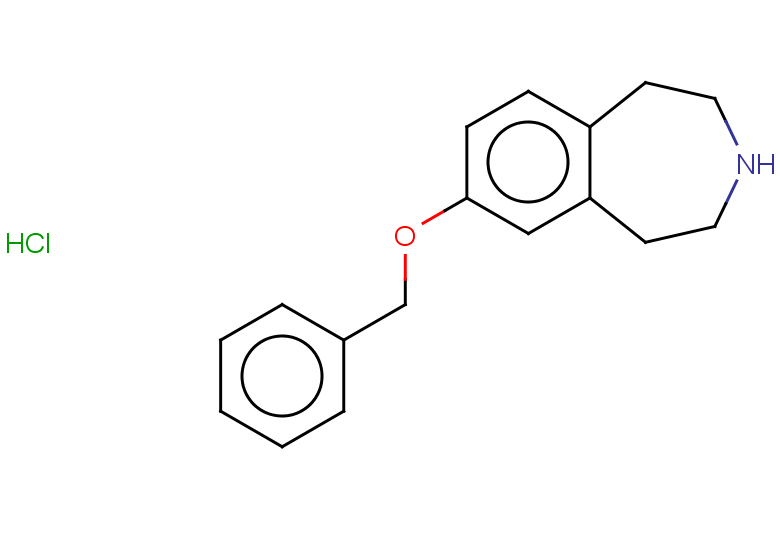 7-(benzyloxy)-2,3,4,5-tetrahydro-1H-3-benzazepine hydrochloride