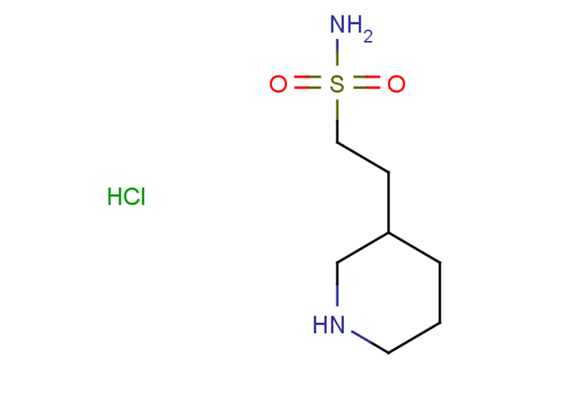 2-(piperidin-3-yl)ethane-1-sulfonamide hydrochloride