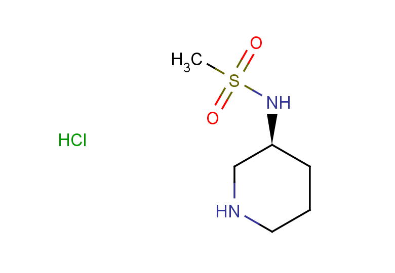 N-[(3S)-piperidin-3-yl]methanesulfonamide hydrochloride