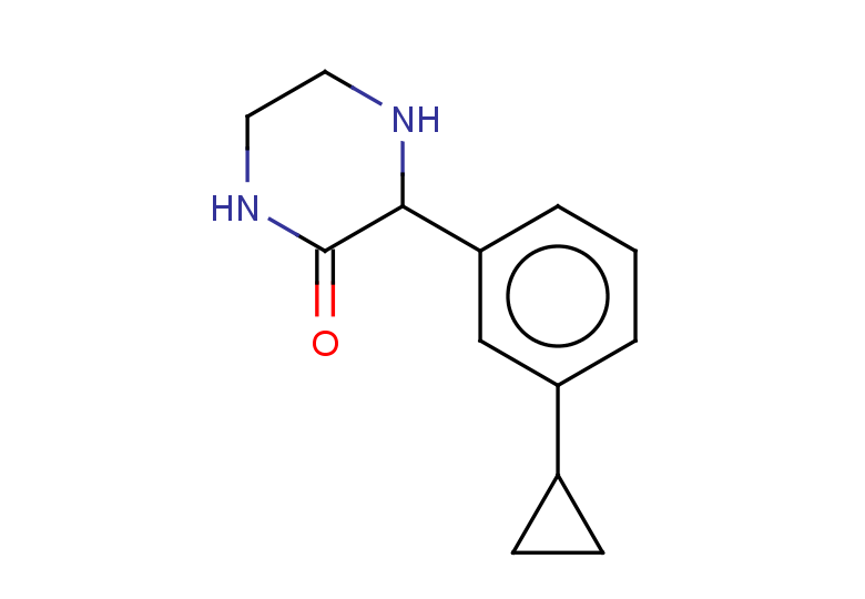 3-(3-cyclopropylphenyl)piperazin-2-one