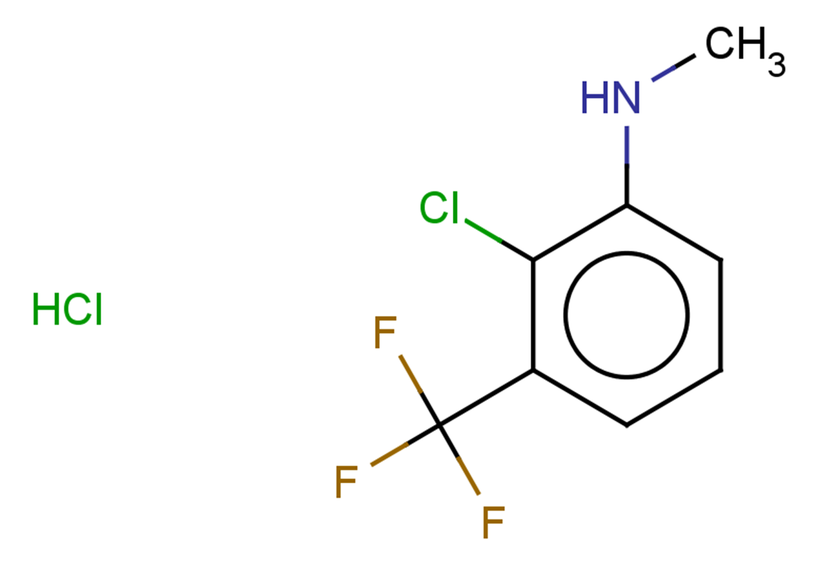 2-chloro-N-methyl-3-(trifluoromethyl)aniline hydrochloride