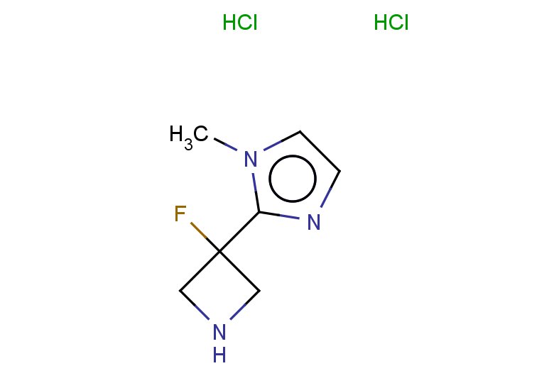 2-(3-fluoroazetidin-3-yl)-1-methyl-1H-imidazole dihydrochloride