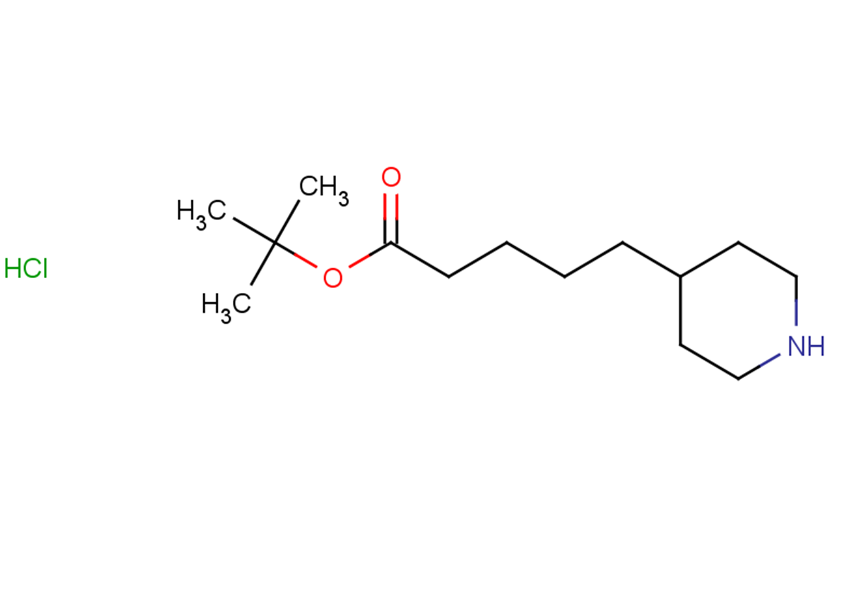 tert-butyl 5-(piperidin-4-yl)pentanoate hydrochloride