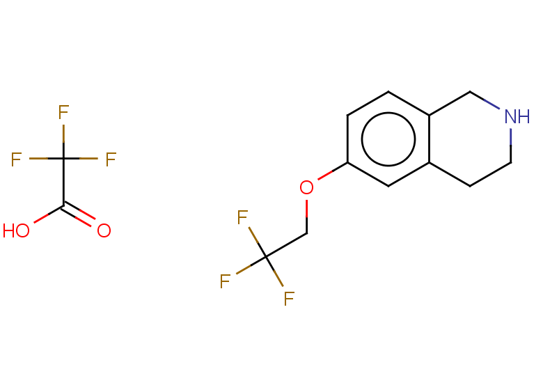 6-(2,2,2-trifluoroethoxy)-1,2,3,4-tetrahydroisoquinoline trifluoroacetate