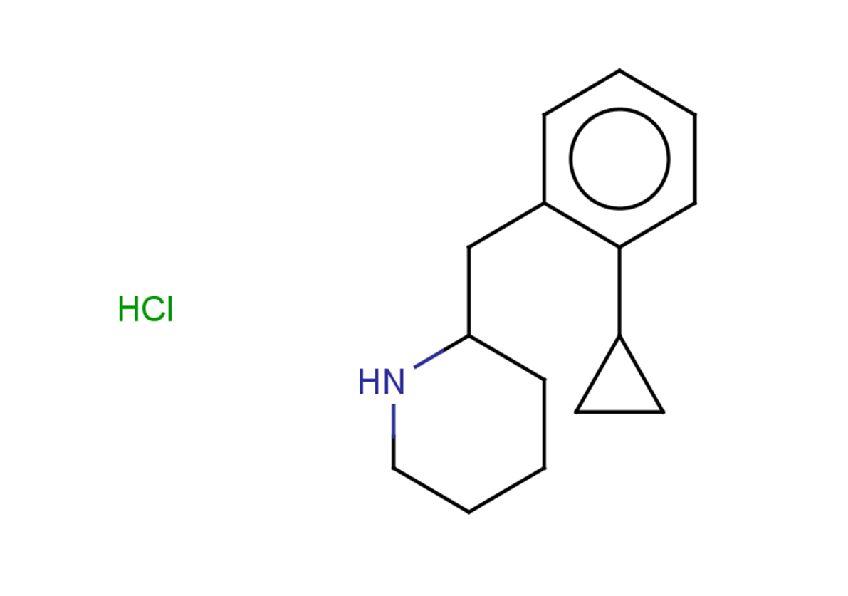 2-[(2-cyclopropylphenyl)methyl]piperidine hydrochloride