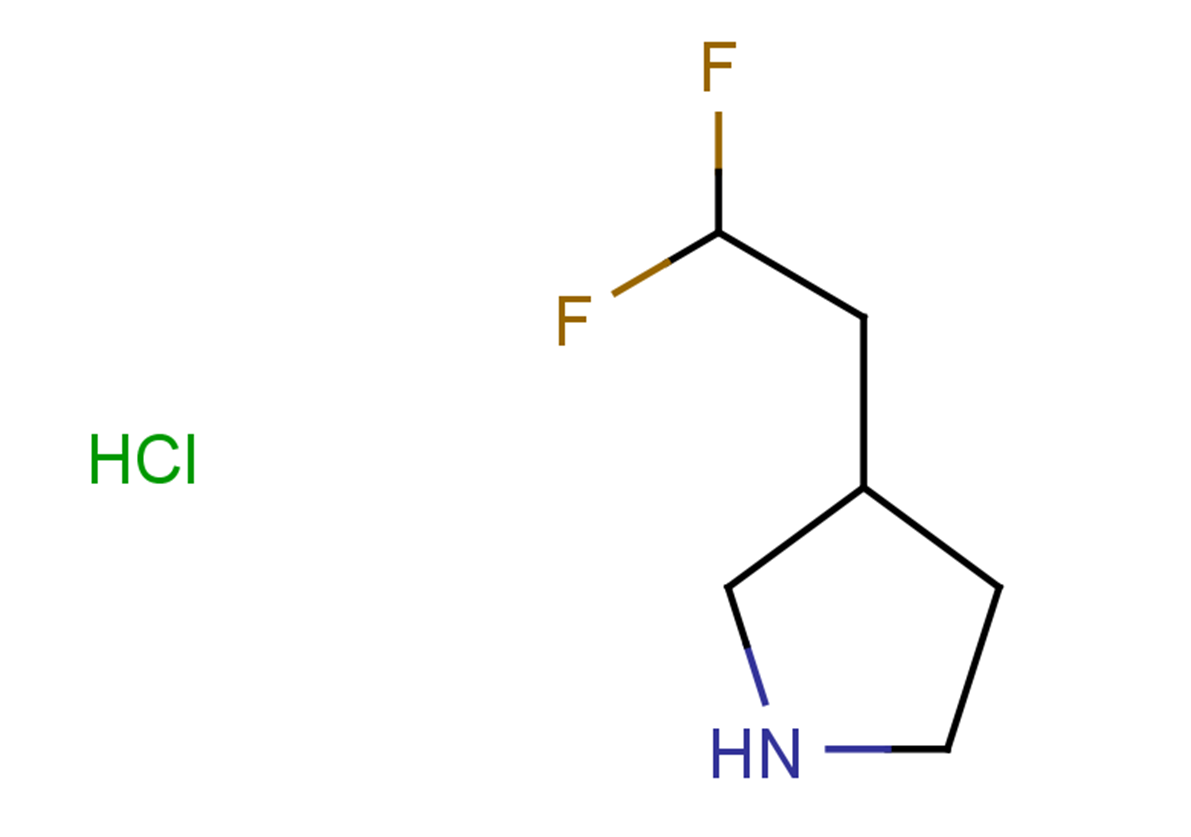 3-(2,2-difluoroethyl)pyrrolidine hydrochloride