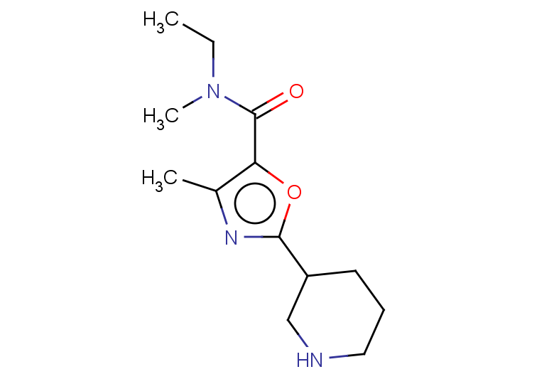 N-ethyl-N,4-dimethyl-2-(piperidin-3-yl)-1,3-oxazole-5-carboxamide